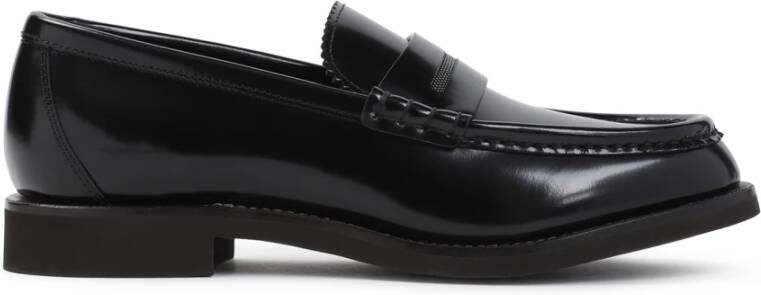 BRUNELLO CUCINELLI Klassieke Zwarte Loafers Black Dames