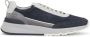 BRUNELLO CUCINELLI Lage Panel Sneakers Blauw Grijs Wit Blue Heren - Thumbnail 1