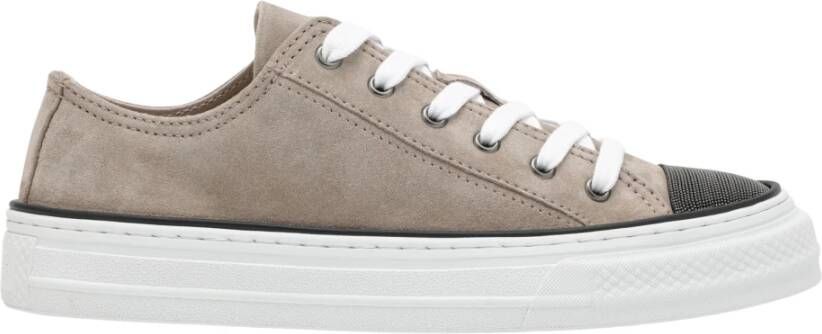 BRUNELLO CUCINELLI Lage Sneaker Beige Dames