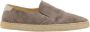 BRUNELLO CUCINELLI Leren Espadrilles met Touw Zool Brown Heren - Thumbnail 1