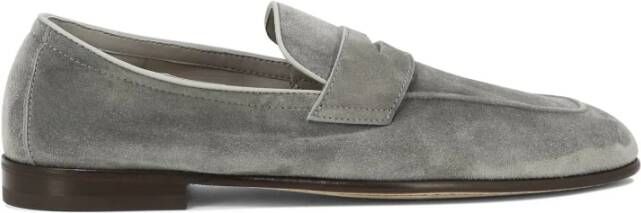 BRUNELLO CUCINELLI Loafers Gray Heren