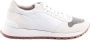 BRUNELLO CUCINELLI Luxe nylon en suède sneakers White Dames - Thumbnail 1