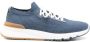 BRUNELLO CUCINELLI Marineblauwe Gebreide Sok-Stijl Sneakers Blue Heren - Thumbnail 1