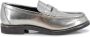 BRUNELLO CUCINELLI Moderne Penny Loafer Platte Schoenen Gray Dames - Thumbnail 1