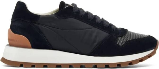 BRUNELLO CUCINELLI Monili Toe Runner Sneakers Black Dames