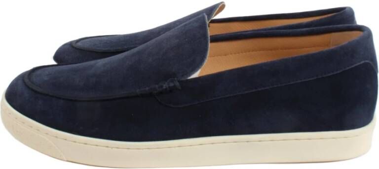 BRUNELLO CUCINELLI Navy Heren Mocassins Blue Heren