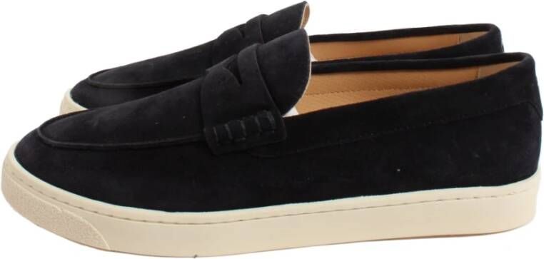 BRUNELLO CUCINELLI Navy Heren Mocassins Blue Heren