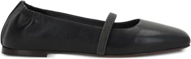 BRUNELLO CUCINELLI Nero Slippers Aw24 Black Dames