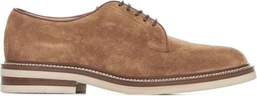 BRUNELLO CUCINELLI Platte schoenen voor vrouwen Brown Heren