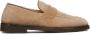 BRUNELLO CUCINELLI Platte Suède Penny Loafer Schoenen Beige Heren - Thumbnail 1