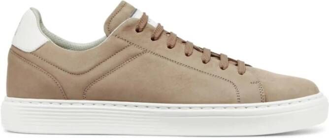 BRUNELLO CUCINELLI Sneakers Ces19 Aw24 Herenschoenen Brown Heren