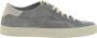 BRUNELLO CUCINELLI Suède Sneakers Veters Rubber Zool Gray Heren - Thumbnail 1