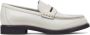 BRUNELLO CUCINELLI Witte Leren Platte Schoenen met Kettingdetail White Dames - Thumbnail 1