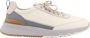 BRUNELLO CUCINELLI Witte Sneakers Veters Rubber Zool Italië White Heren - Thumbnail 1