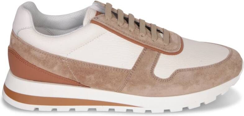 BRUNELLO CUCINELLI Witte Sneakers voor Mannen Multicolor Heren