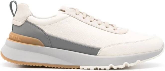 BRUNELLO CUCINELLI Witte Sneakers White Heren