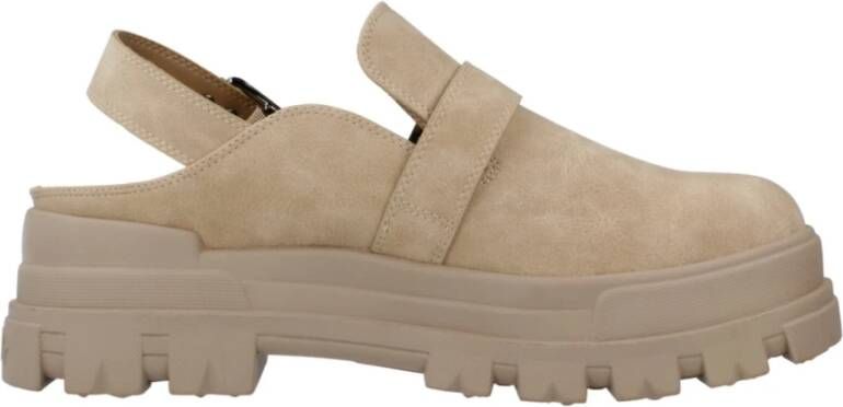 Buffalo Aspha Klomp Sandaal Beige Dames