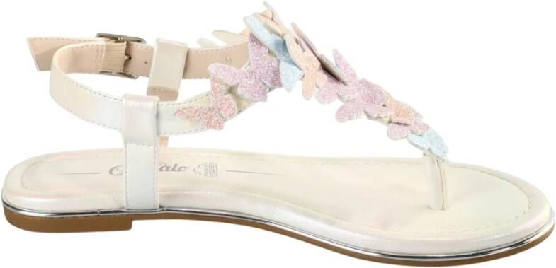 Buffalo Damessandalen Capri Butterfly White Dames