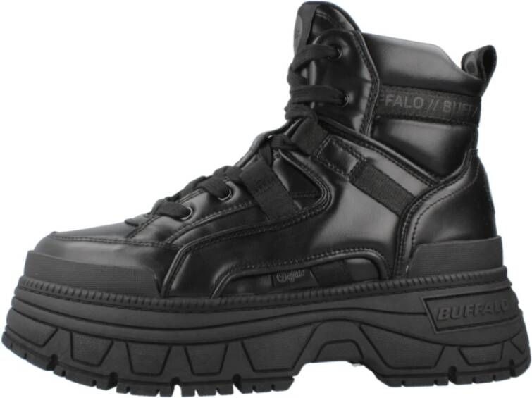 Buffalo Fusion Hybrid Mid Top Sneakers Black Dames