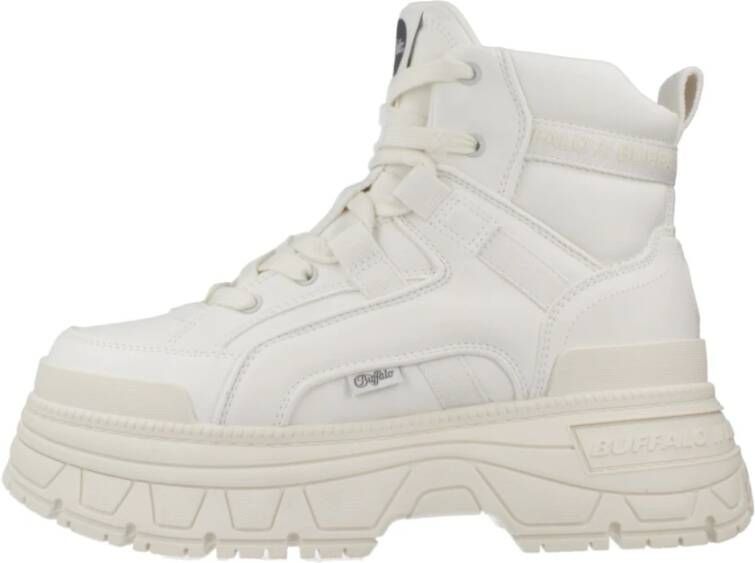 Buffalo Fusion Hybrid Mid Veterschoenen White Dames