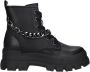 Buffalo Boot With Chain Veterschoenen Hoog zwart - Thumbnail 2