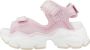 Buffalo Moderne Platte Sandalen voor Vrouwen Pink Dames - Thumbnail 2