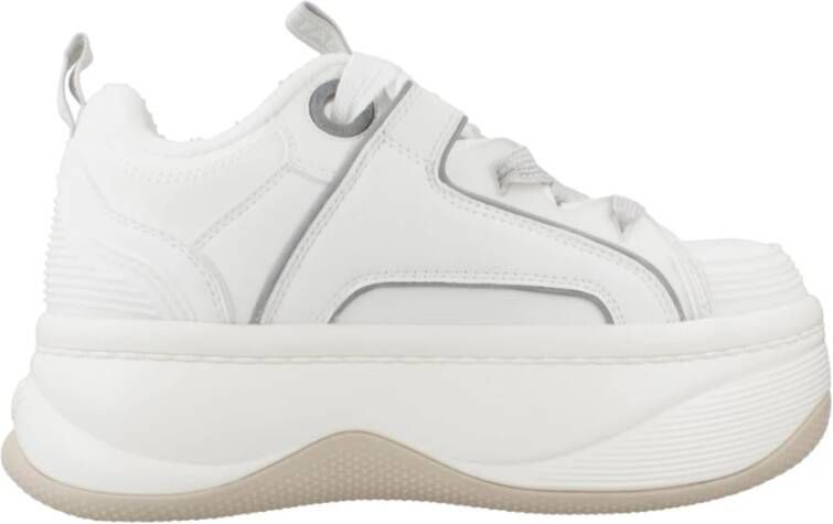 Buffalo Vegan Nappa Damessneakers White Dames