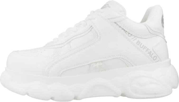 Buffalo Platform Sneakers White Dames