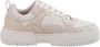 Buffalo Stijlvolle Sneakers voor Vrouwen Beige Dames - Thumbnail 2