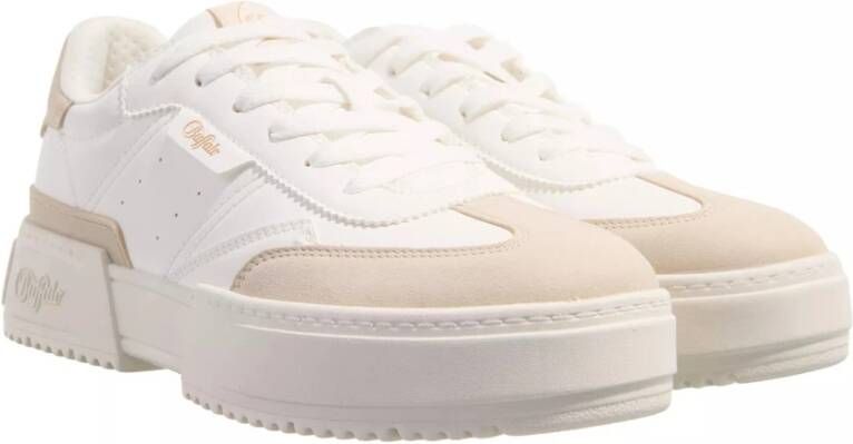 Buffalo Wit Crème Sneakers White Dames