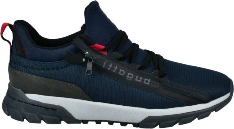 Bugatti Blauwe Heren Sneakers Stijlvol Comfortabel Blue Heren