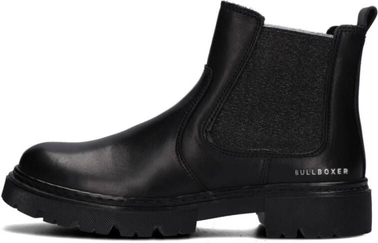 Bullboxer Glitter Chelsea Boots voor meisjes Black Dames