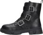 Bullboxer Aaf504 Veterboots Laarzen Met Veters Zwart - Thumbnail 4