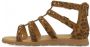 Bullboxer Bruin Tinten Agg021f1s Sandalen Meisjes Bruin - Thumbnail 3