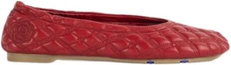 Burberry Ballerinas Red Dames