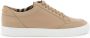 Burberry Beige Leren Sneaker Beige Dames - Thumbnail 1