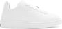 Burberry Witte Leren Sneakers Ronde Neus Vetersluiting White Dames - Thumbnail 22