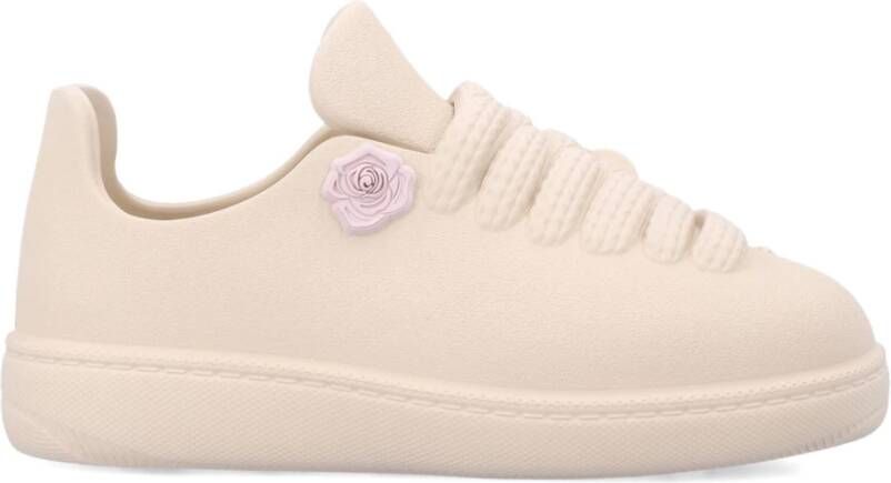 Burberry Bubble Sneakers voor vrouwen Beige Dames