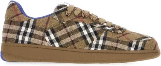 Burberry Casual Sneakers voor Dagelijks Gebruik Brown Heren