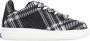 Burberry Checkmotief lage sneakers Black Heren - Thumbnail 1