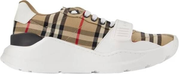 Burberry Vintage Check Velcro Strap Sneakers Multicolor Dames