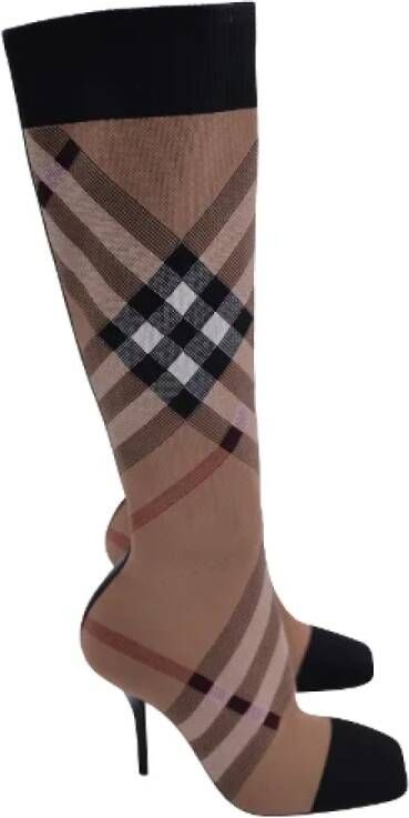 Burberry Cotton boots Brown Dames