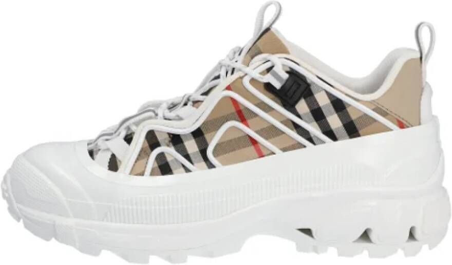 Burberry Cotton sneakers Multicolor Heren