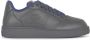 Burberry Gaatjesleren sneakers met geruite veters Gray Heren - Thumbnail 1