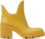 Burberry Gele Marsh Enkel Rubberlaarzen Yellow Dames - Thumbnail 1