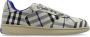 Burberry Geruite Sneakers Beige Heren - Thumbnail 1