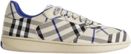 Burberry Geruite Terrace Sneakers Multicolor Heren