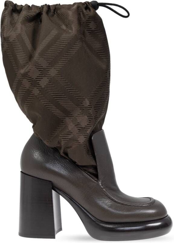 Burberry Boots Wedge 95 Boots Leather Multicolor in meerkleurig