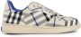 Burberry Handtekening Check Lace-Up Terras Schoenen Beige Dames - Thumbnail 1