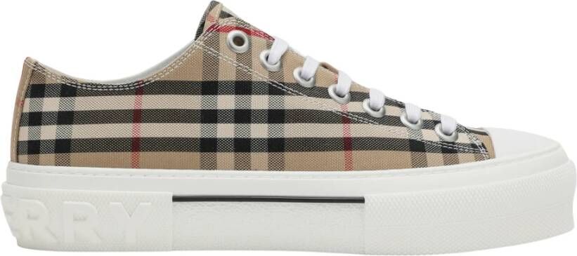 Burberry Lage Sneaker in Trendy Stijl Multicolor Dames